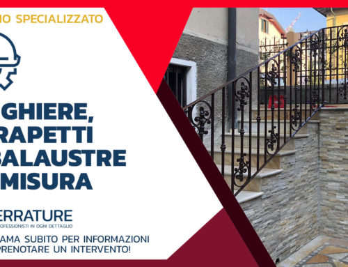 Produzione di ringhiere, parapetti e balaustre su misura