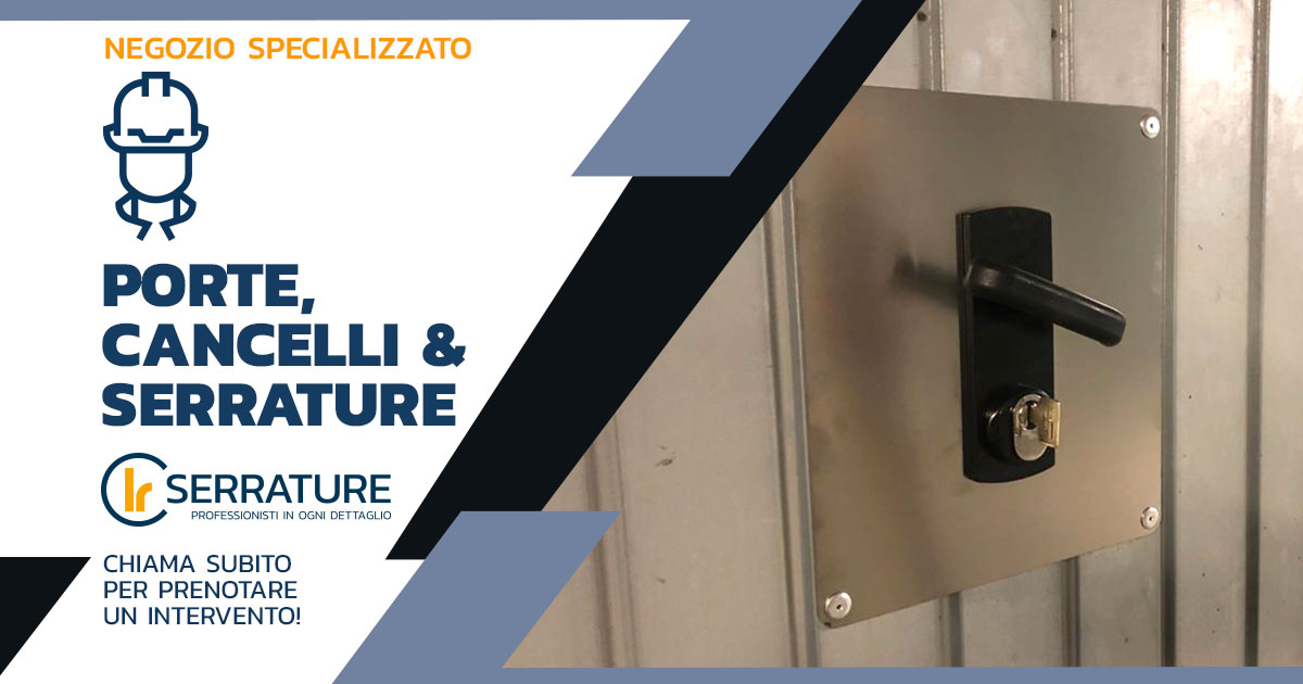 Fornitura e posa a Milano di nuova serratura su porta basculante