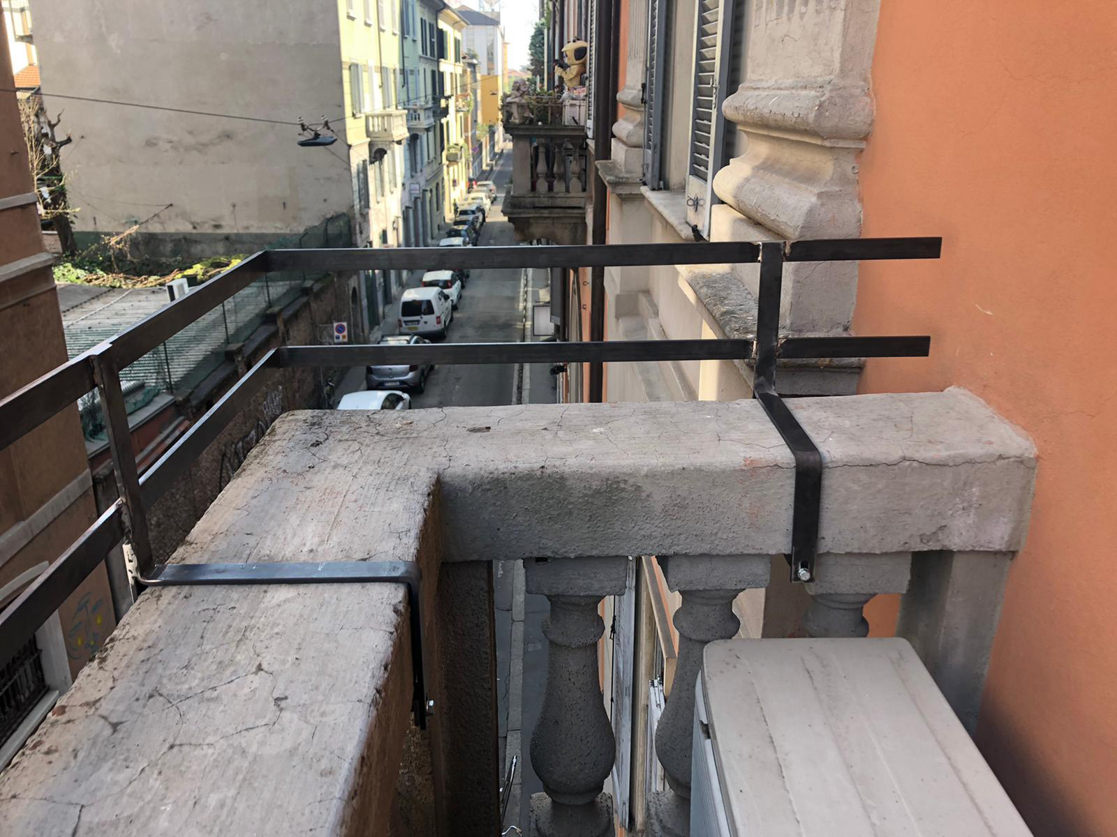 Fioriere da balcone e giardino su misura in ferro & acciaio inox