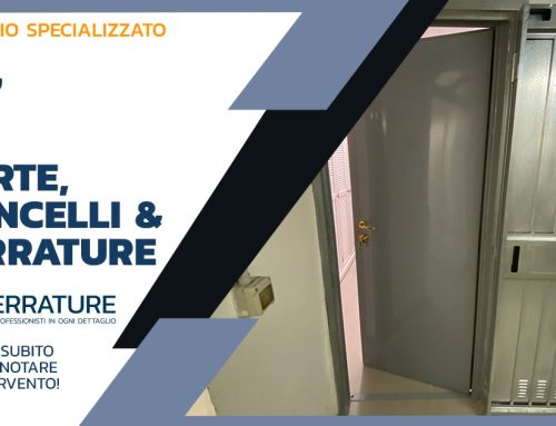 Realizzazione porta in ferro tamburata di sicurezza per cantina