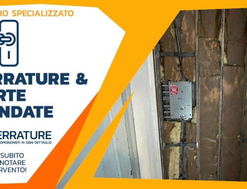 Intervento rapido apertura porta blindata con serratura Fiam 1120