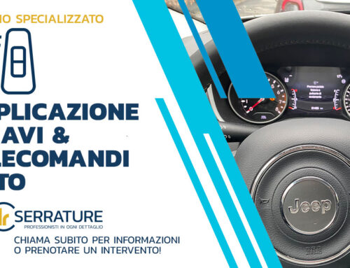 Programmazione telecomando con tasto antipanico di Jeep Compass