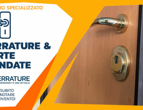 Aggiornamento di sicurezza porta blindata con serratura Cerutti a doppia mappa