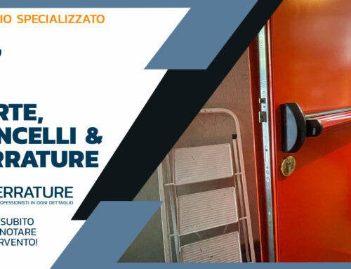 Installazione di porta di sicurezza in magazzino a Milano