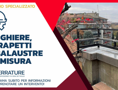 Messa in sicurezza di balconi e terrazzi con progettazione su misura di balaustre e ringhiere di vari materiali