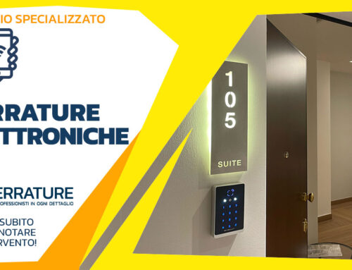 Installazione porte blindate con serrature elettroniche Mottura Bnova