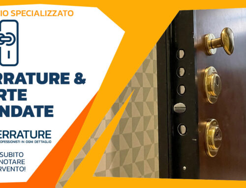 Aggiornamento porta blindata con serrature di sicurezza CISA Astral Tekno PRO & Evva ICS